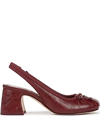 Circus NY by Sam Edelman Diane Glossy Bow Slingback Pumps