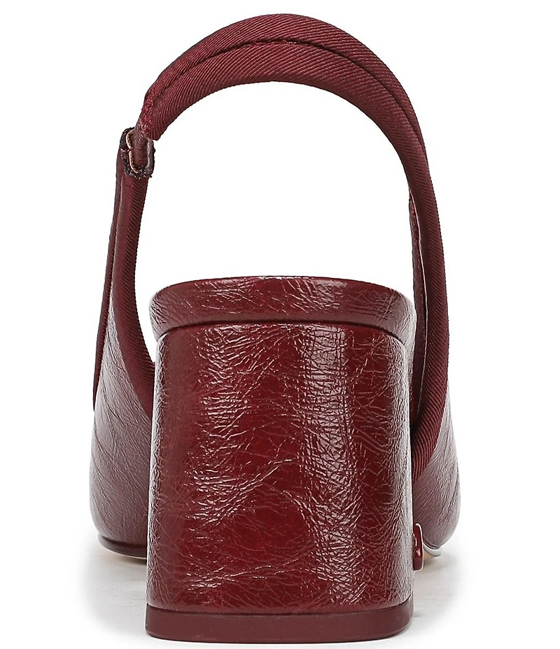 Circus NY by Sam Edelman Diane Glossy Bow Slingback Pumps