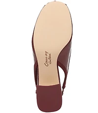 Circus NY by Sam Edelman Diane Glossy Bow Slingback Pumps