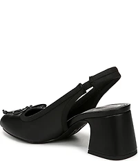 Circus NY by Sam Edelman Diane Leather Bow Slingback Ballet Pumps