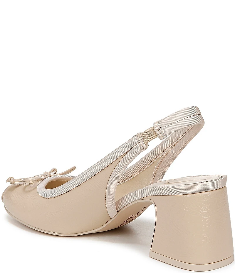 Circus NY by Sam Edelman Diane Patent Bow Slingback Ballet Pumps