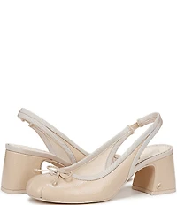 Circus NY by Sam Edelman Diane Patent Bow Slingback Ballet Pumps