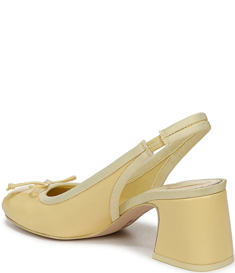 Circus NY by Sam Edelman Diane Patent Bow Slingback Ballet Pumps