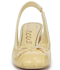 Circus NY by Sam Edelman Diane Patent Bow Slingback Ballet Pumps