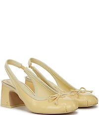 Circus NY by Sam Edelman Diane Patent Bow Slingback Ballet Pumps