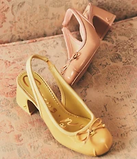 Circus NY by Sam Edelman Diane Patent Bow Slingback Ballet Pumps
