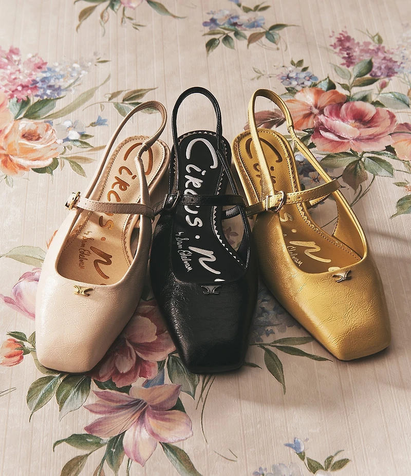 Circus NY by Sam Edelman Elara Patent Slingback Mary Jane Flats