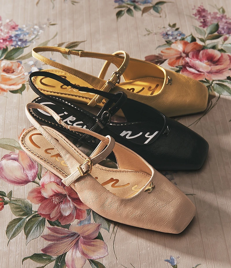 Circus NY by Sam Edelman Elara Patent Slingback Mary Jane Flats