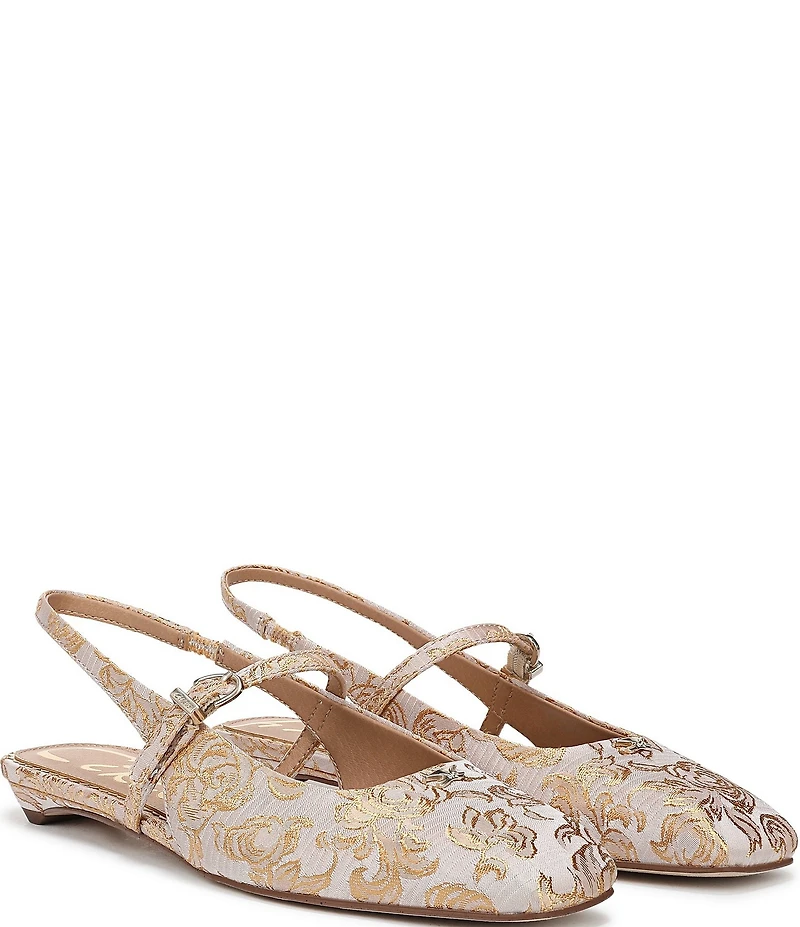 Circus NY by Sam Edelman Elara Rosette Slingback Mary Jane Flats