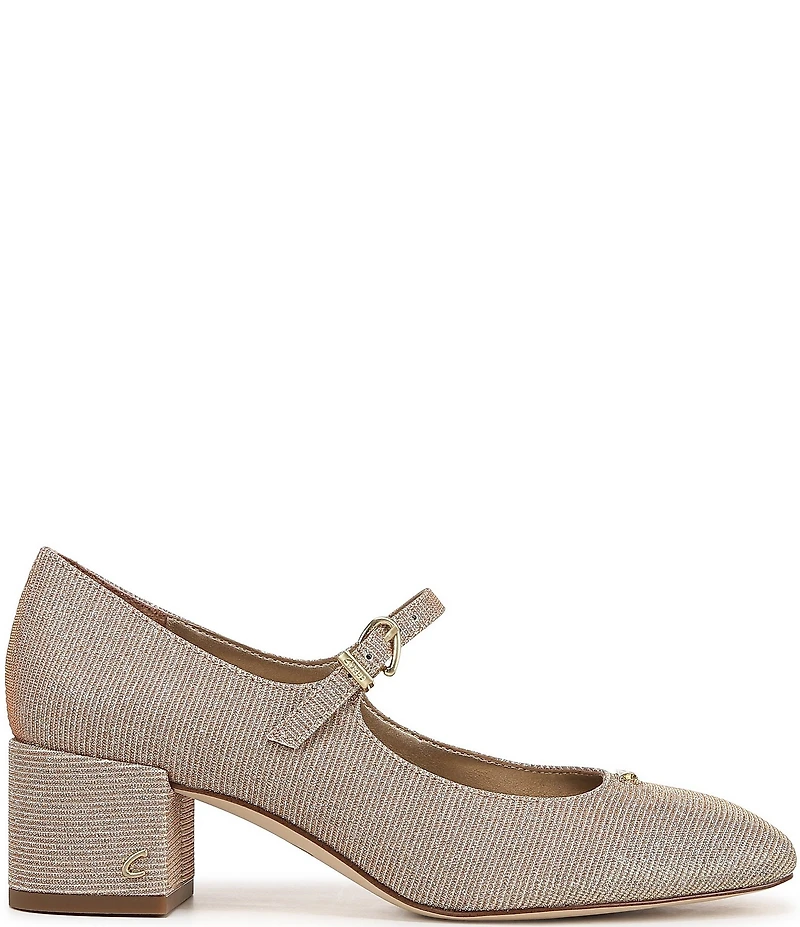 Circus NY by Sam Edelman Eloisa Glitter Fabric Mary Jane Dress Pumps
