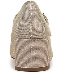 Circus NY by Sam Edelman Eloisa Glitter Fabric Mary Jane Dress Pumps