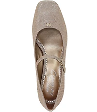 Circus NY by Sam Edelman Eloisa Glitter Fabric Mary Jane Dress Pumps