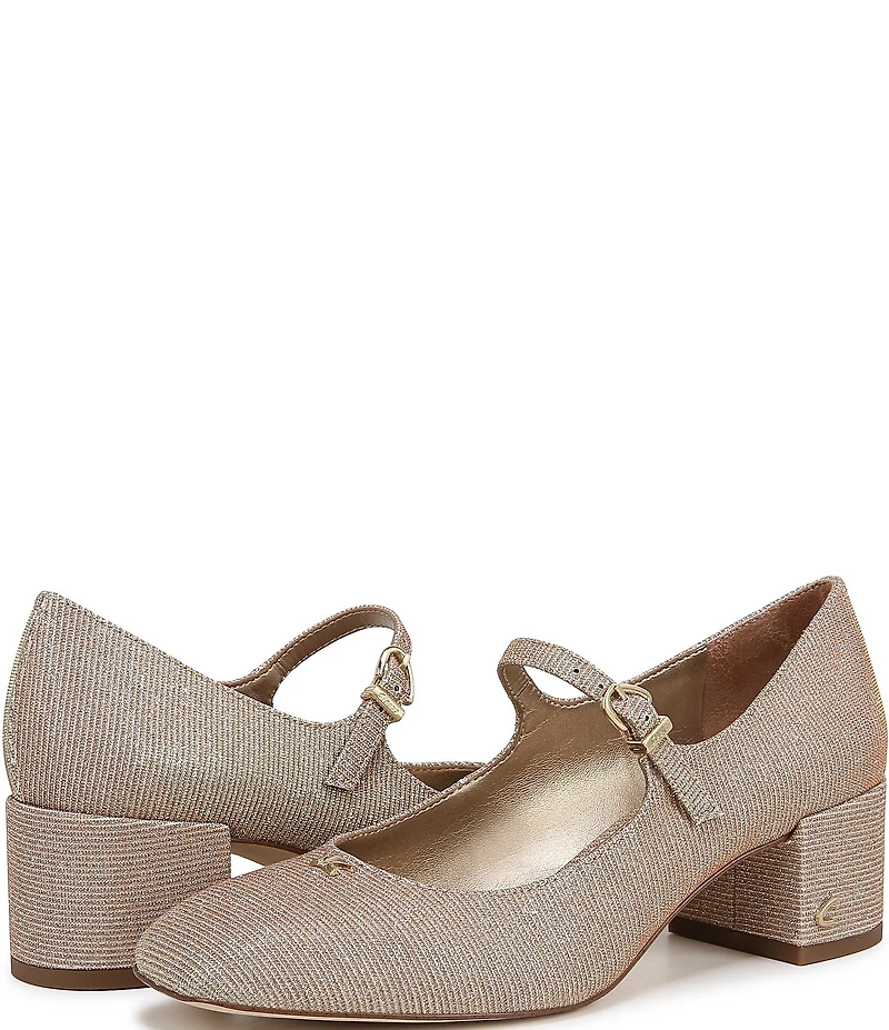 Circus NY by Sam Edelman Eloisa Glitter Fabric Mary Jane Dress Pumps
