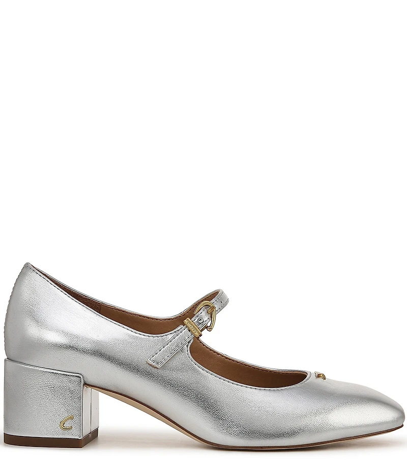 Circus NY by Sam Edelman Eloisa Leather Mary Jane Dress Pumps