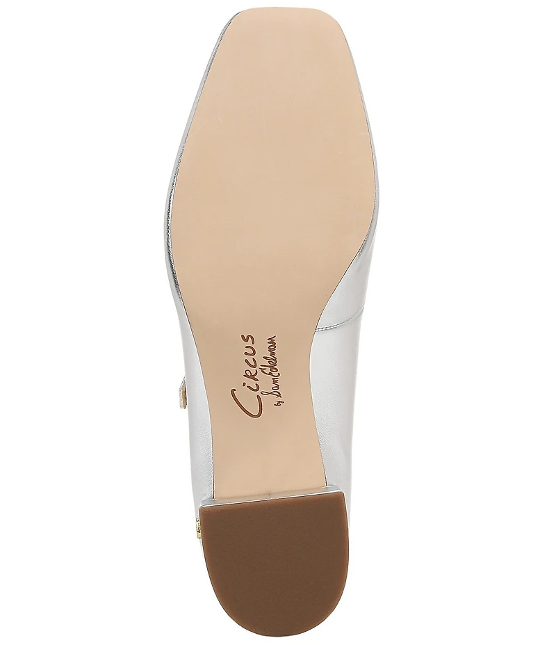 Circus NY by Sam Edelman Eloisa Leather Mary Jane Dress Pumps