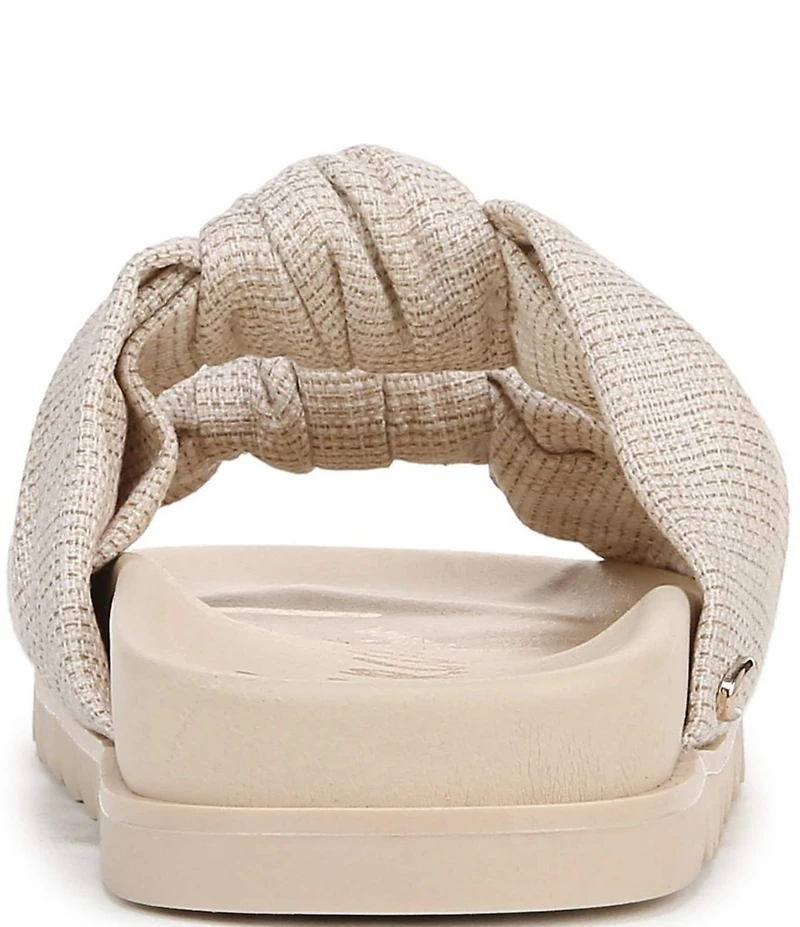 Circus NY by Sam Edelman Estelle Linen Knotted Slide Sandals