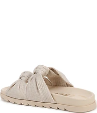Circus NY by Sam Edelman Estelle Linen Knotted Slide Sandals