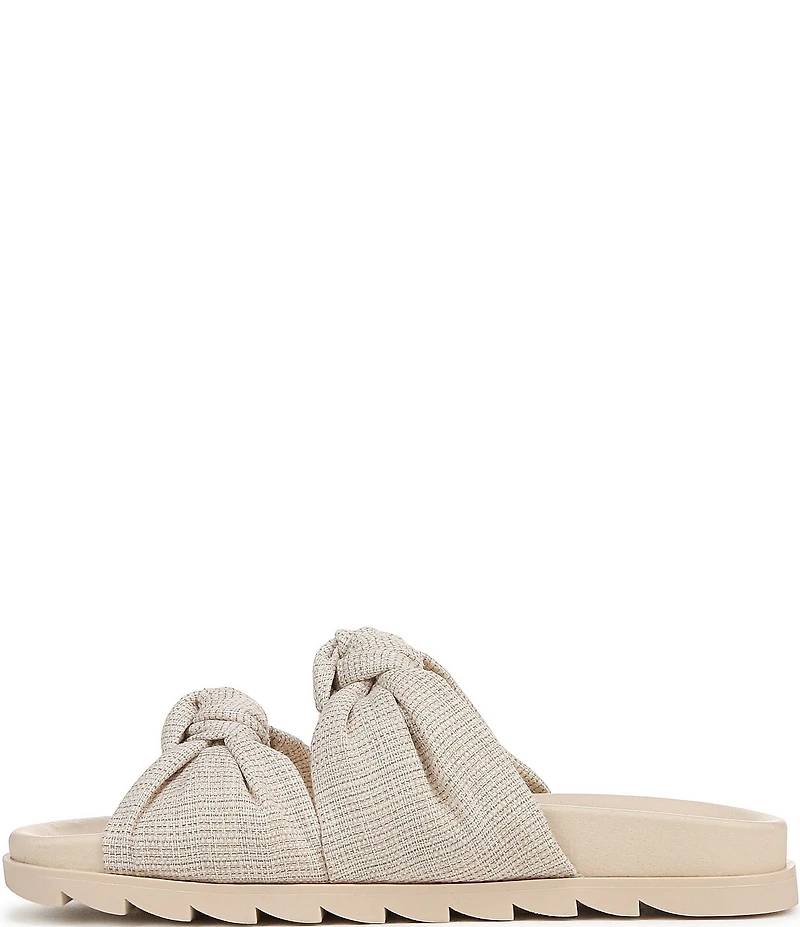 Circus NY by Sam Edelman Estelle Linen Knotted Slide Sandals