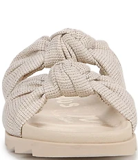 Circus NY by Sam Edelman Estelle Linen Knotted Slide Sandals