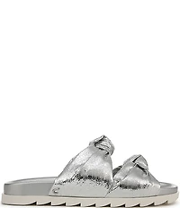 Circus NY by Sam Edelman Estelle Metallic Knotted Slide Sandals