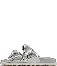 Circus NY by Sam Edelman Estelle Metallic Knotted Slide Sandals