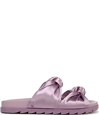 Circus NY by Sam Edelman Estelle Satin Knotted Slide Sandals