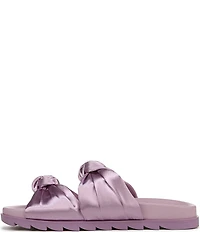 Circus NY by Sam Edelman Estelle Satin Knotted Slide Sandals