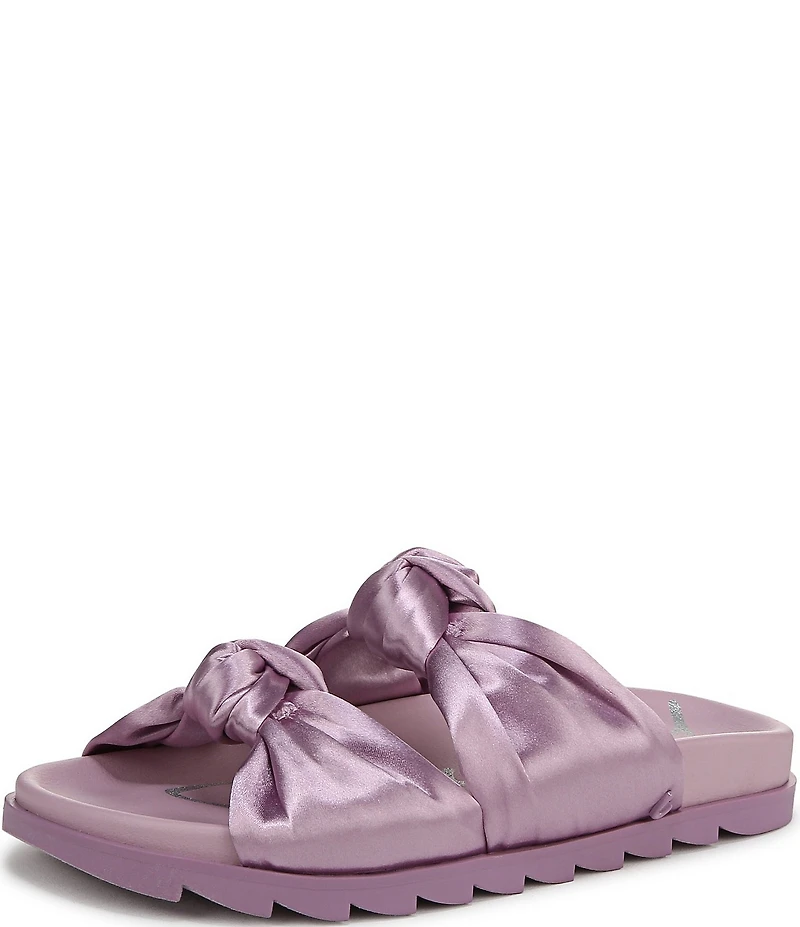 Circus NY by Sam Edelman Estelle Satin Knotted Slide Sandals
