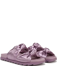 Circus NY by Sam Edelman Estelle Satin Knotted Slide Sandals