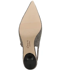 Circus NY by Sam Edelman Fawn Houndstooth Slingback Kitten Heel Dress Pumps
