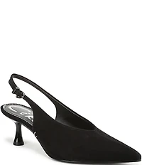 Circus NY by Sam Edelman Fawn Suede Slingback Kitten Heel Dress Pumps