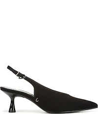 Circus NY by Sam Edelman Fawn Suede Slingback Kitten Heel Dress Pumps