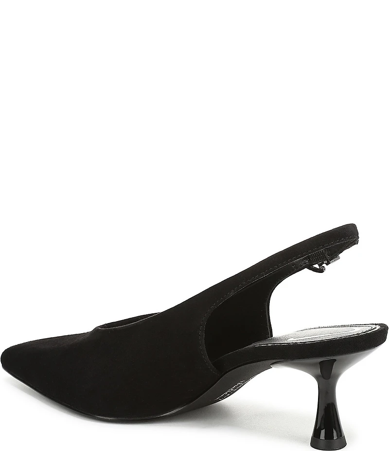 Circus NY by Sam Edelman Fawn Suede Slingback Kitten Heel Dress Pumps
