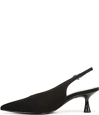 Circus NY by Sam Edelman Fawn Suede Slingback Kitten Heel Dress Pumps
