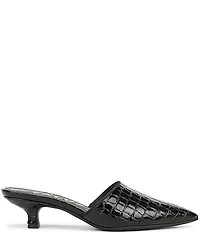 Circus NY by Sam Edelman Gemma Crocodile Embossed Patent Dress Mules