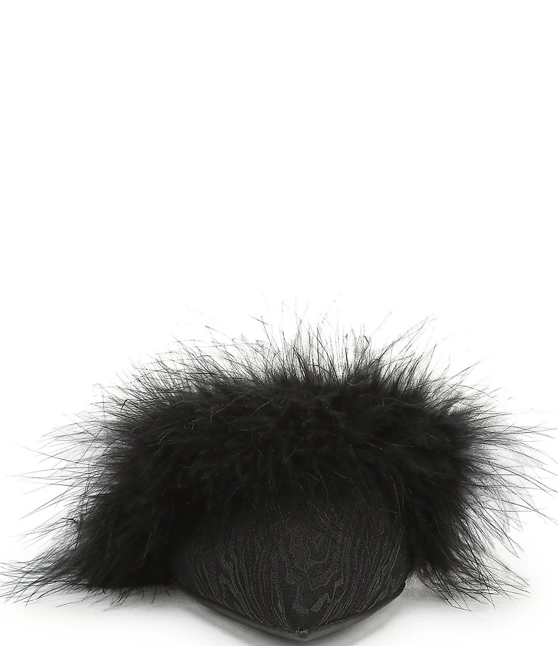 Circus NY by Sam Edelman Gemma Fluff Feather Pointed Toe Dress Mules