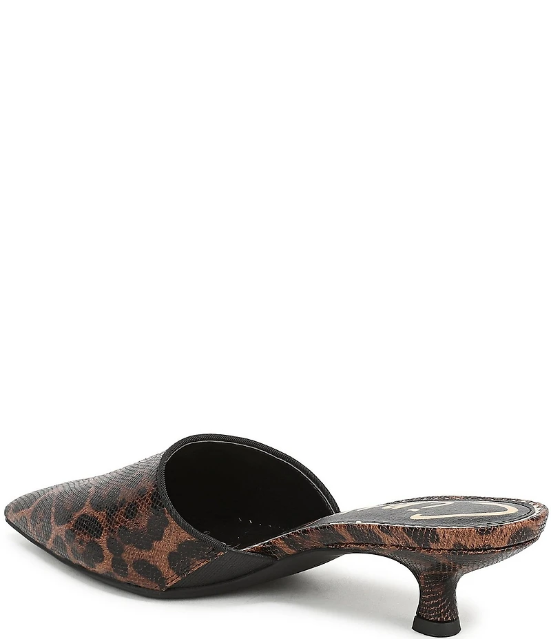 Circus NY by Sam Edelman Gemma Leopard Print Dress Mules