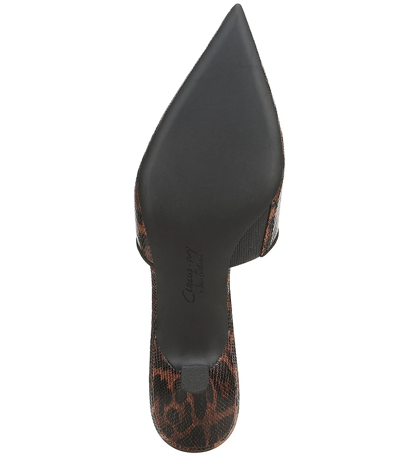 Circus NY by Sam Edelman Gemma Leopard Print Dress Mules