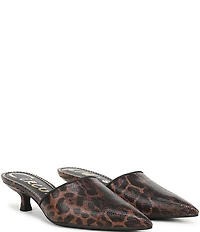 Circus NY by Sam Edelman Gemma Leopard Print Dress Mules