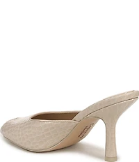 Circus NY by Sam Edelman Glenda Croco Embossed Peep Toe Dress Pumps