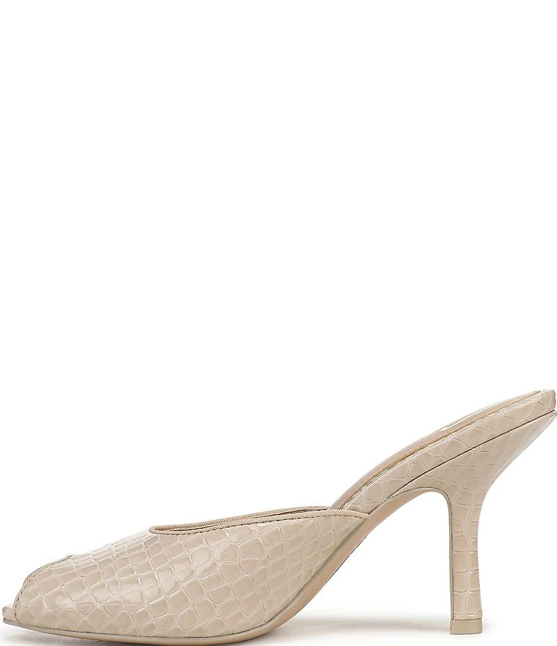 Circus NY by Sam Edelman Glenda Croco Embossed Peep Toe Dress Pumps
