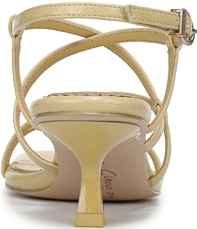 Circus NY by Sam Edelman Jasmine Glossy Ankle Strap Dress Sandals