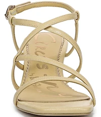 Circus NY by Sam Edelman Jasmine Glossy Ankle Strap Dress Sandals