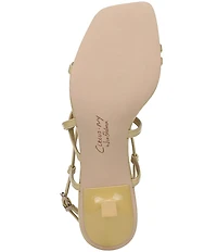 Circus NY by Sam Edelman Jasmine Glossy Ankle Strap Dress Sandals