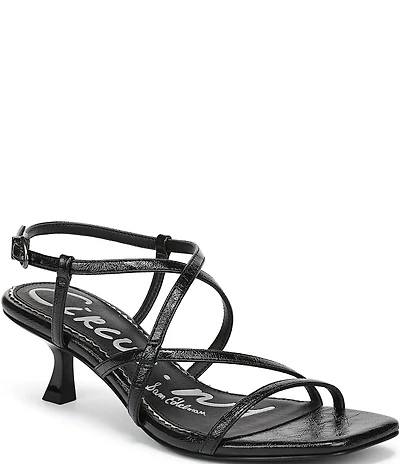 Circus NY by Sam Edelman Jasmine Glossy Ankle Strap Dress Sandals