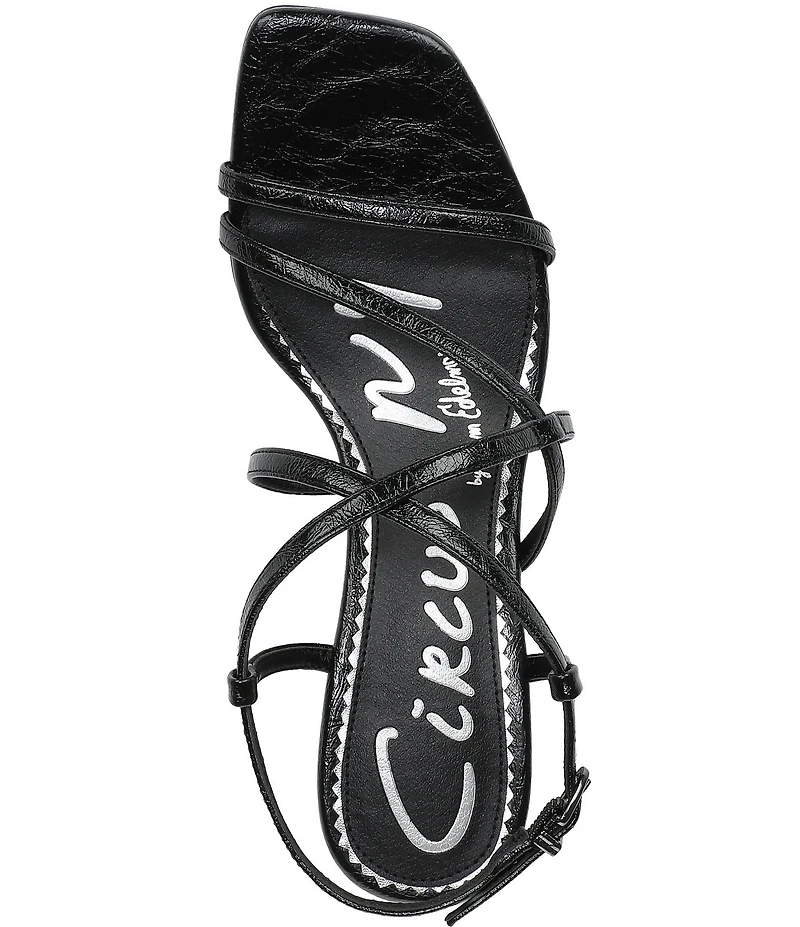 Circus NY by Sam Edelman Jasmine Glossy Ankle Strap Dress Sandals