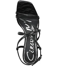 Circus NY by Sam Edelman Jasmine Glossy Ankle Strap Dress Sandals