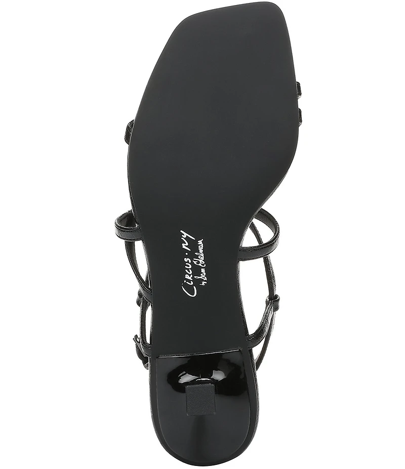 Circus NY by Sam Edelman Jasmine Glossy Ankle Strap Dress Sandals