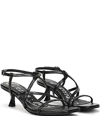 Circus NY by Sam Edelman Jasmine Glossy Ankle Strap Dress Sandals