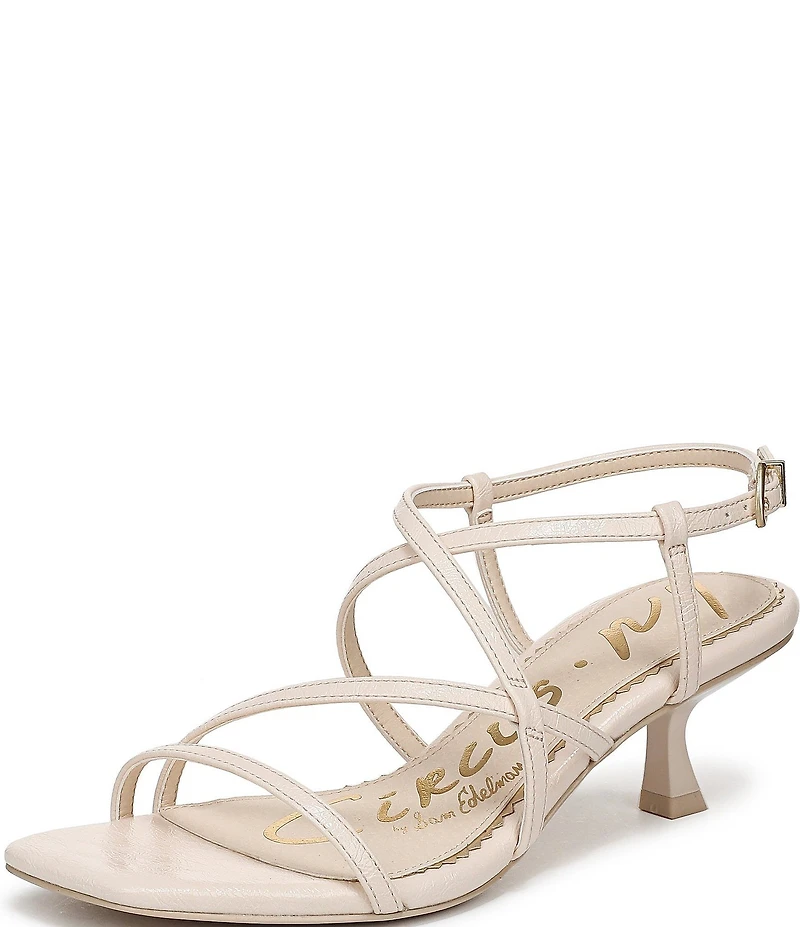 Circus NY by Sam Edelman Jasmine Glossy Ankle Strap Dress Sandals